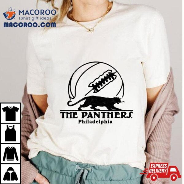 The Philadelphia Panthers Logo Vintage Shirt