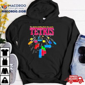 The Relentless Building Block Video Puzzle Tetris Tshirt