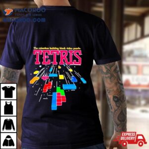 The Relentless Building Block Video Puzzle Tetris Tshirt