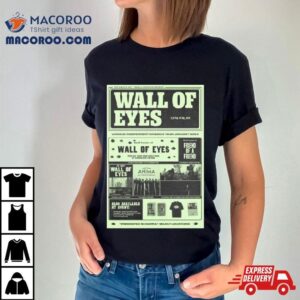 The Smile Band Wall Of Eyes On Film Various Independent Cinemas 18 25 January 2024 T Shirt