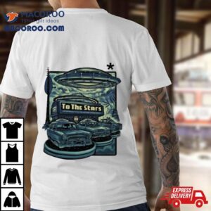 To The Stars Ufo Drive In By Zeb Love T Shirt