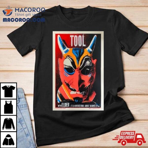 Tool Jan 23 2024 Bridgestone Arena Nashville Shirt