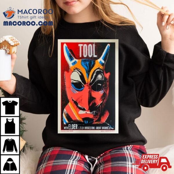 Tool Jan 23 2024 Bridgestone Arena Nashville Shirt