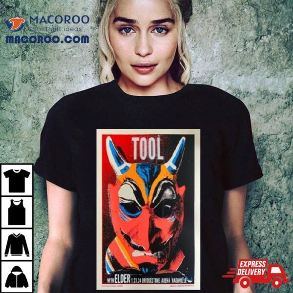 Tool Jan 23 2024 Bridgestone Arena Nashville Shirt