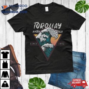 Torquay Austrailia Great Wave Surfing Tshirt