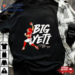 Travis Kelce Big Yeti Kansas City Tshirt