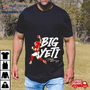 Travis Kelce Big Yeti Kansas City Tshirt