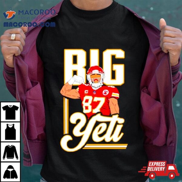 Travis Player Football Kelce Big Yeti Shirt