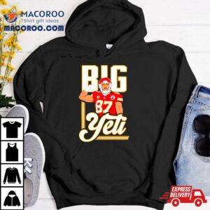 Travis Player Football Kelce Big Yeti Tshirt