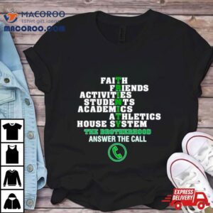 Trinity High School Faith Friends Activities Students Academics Athletics House System Trinity Tshirt