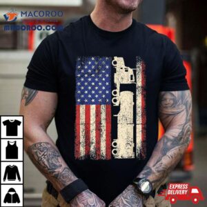 Truck Driver Usa American Flag Patriotic Trucker Tshirt