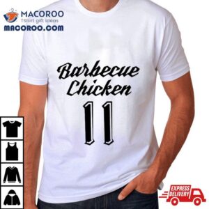 Tyler Kolek Holding Tyler Kolek Holding Barbecue Chicken Tshirt