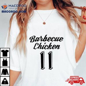 Tyler Kolek Holding Tyler Kolek Holding Barbecue Chicken 11 Shirt