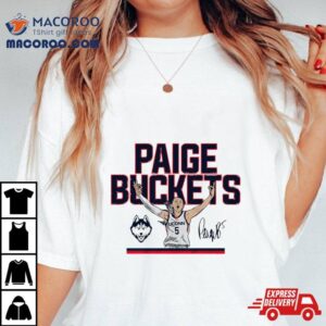 Uconn Paige Bueckers Buckets Tshirt