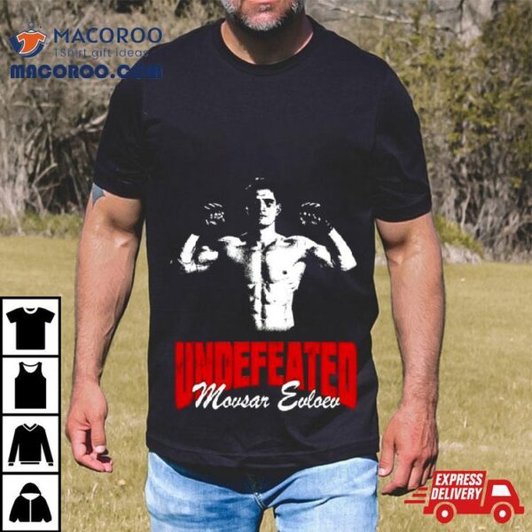 Undefeated Movsar Evloev Vintage Shirt