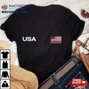 Usa Hockey Flag Tshirt