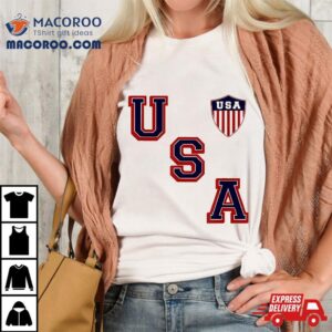 Usa Vintage Hockey S Throwback Jersey Tshirt