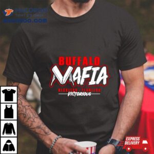 Victorious Buffalo Mafia Reckless Fearless Football Tshirt