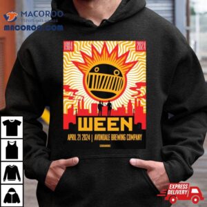 Ween 4 21 Birmingham, Al Avondale Brewing Company 2024 Poster Shirt