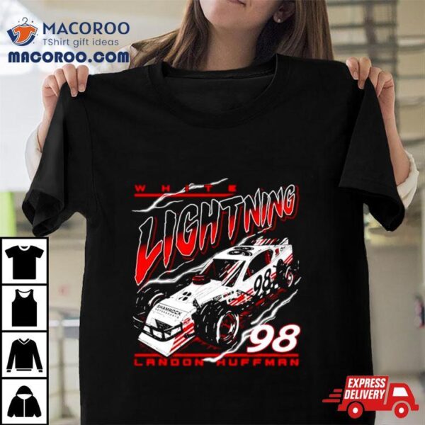 White Lightning Landon Huffman 2024 Modified Tour Graphic Shirt