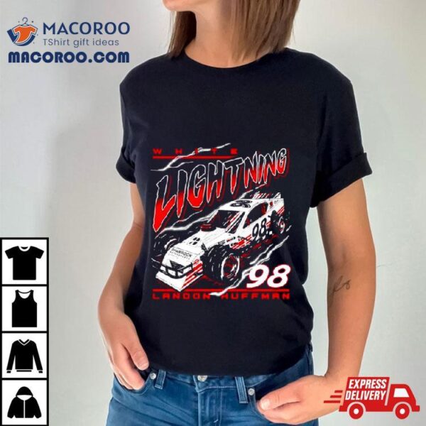 White Lightning Landon Huffman 2024 Modified Tour Graphic Shirt