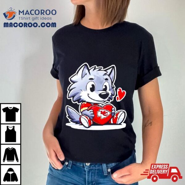 Wolf Valentine Kansas City Chiefs Football Shirt