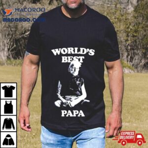 World Rsquo S Best Papa Vintage Photo Tshirt