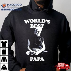 World Rsquo S Best Papa Vintage Photo Tshirt