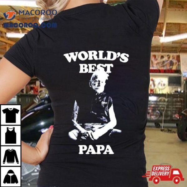 World’s Best Papa Vintage Photo Shirt