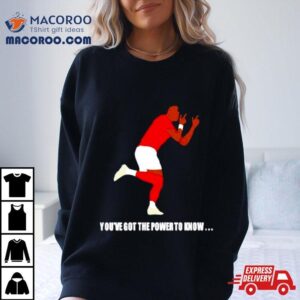 You Rsquo Ve Got The Power To Know Tshirt