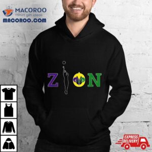 Zion Mardi Gras Basketball Tshirt