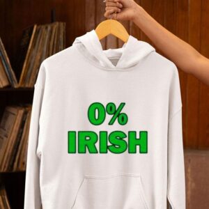 0% Irish St Patrick’s Day Shirt