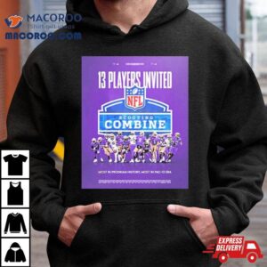 Players Invited Washington Nfl Scouting Combine Tshirt