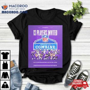 Players Invited Washington Nfl Scouting Combine Tshirt