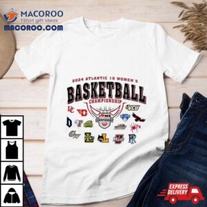 2024 Atlantic 10 Women’s Basketball Championship Logo T Shirt