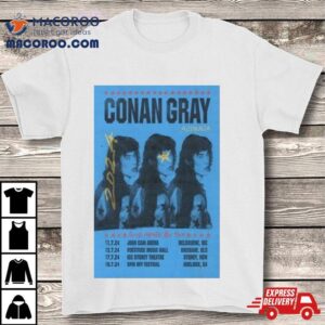 2024 Conan Gray Australia Tour Shirt