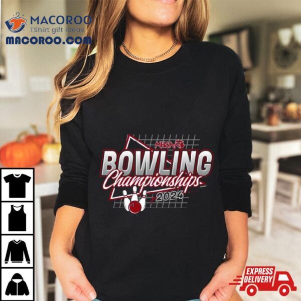 2024 Mhsaa Bowling Championships T Shirt