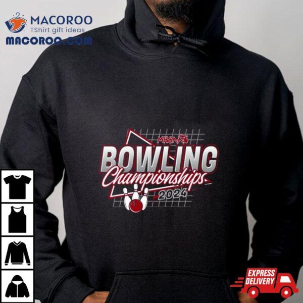 2024 Mhsaa Bowling Championships T Shirt