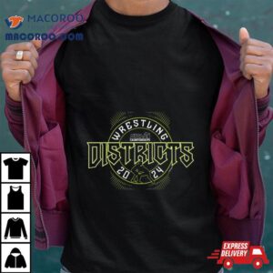 2024 Mhsaa Individual Wrestling Districts T Shirt