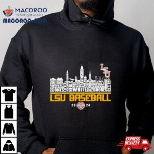 National Champions Lsu Tigers Team Name Skyline Tshirt