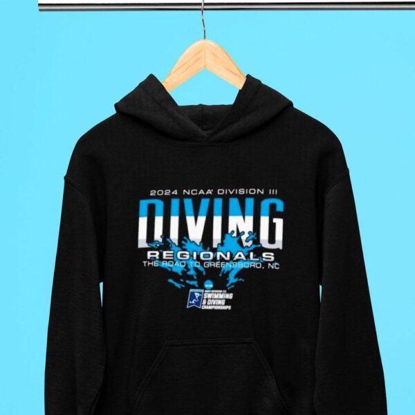 2024 Ncaa Division Iii Diving Regionals The Road To Greensboro, Nc Shirt