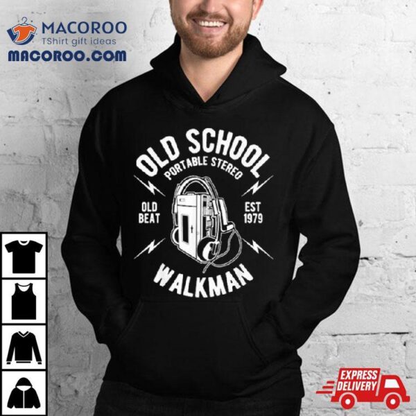 2024 Old School Walkman Music Shirt