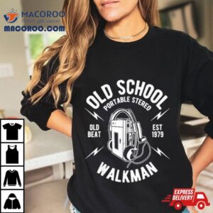 Old School Walkman Music Tshirt