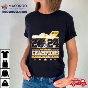 2024 Rose Bowl Game Champions Michigan Wolverines Shirt