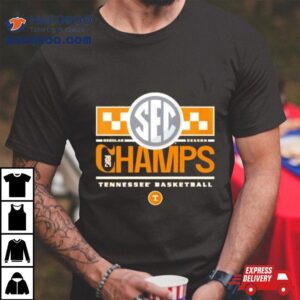 Sec Champs Team Tennessee Volunteers Men S Basketball Tshirt