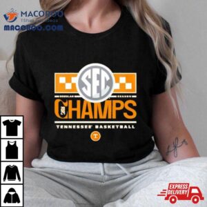 Sec Champs Team Tennessee Volunteers Men S Basketball Tshirt