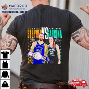 3 Point Challenge Steph Curry X Sabrina Ionescu Signatures Shirt