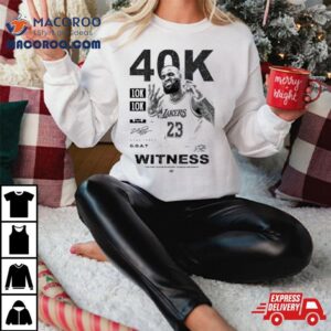 K K K Zakers King Jares G O A T Witness Tshirt