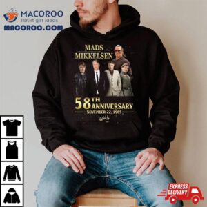45anniversary Mads Mikkelsen V Neck T Shirt