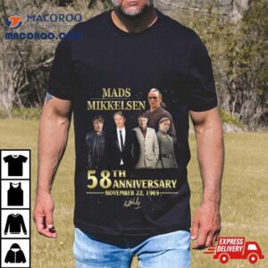 45anniversary Mads Mikkelsen V Neck T Shirt